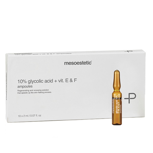 Glycolic acid 10% + vit. E&F