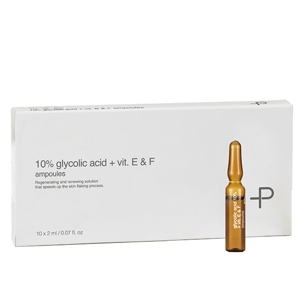 Glycolic acid 10% + vit. E&F